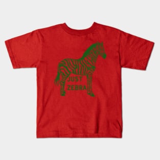 Just zebra Kids T-Shirt